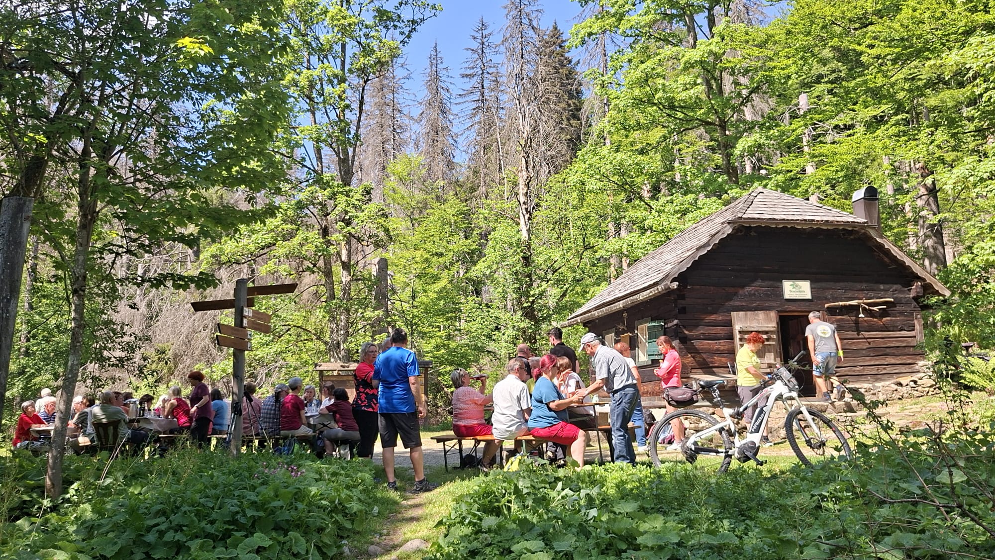 Mehr über den Artikel erfahren Ein besonderer Hüttennachmittag an der Höllbachhütte
